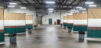 10 Bays with 2 Touchless Washing